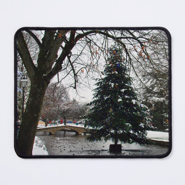 Item preview, Bourton on the Water Christmas Tree Cotswolds designed and sold by AndyEvansPhotos.