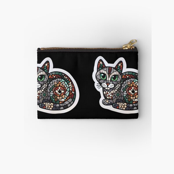 Item preview, Mosaic of a streetcat designed and sold by AI-Only Creations.