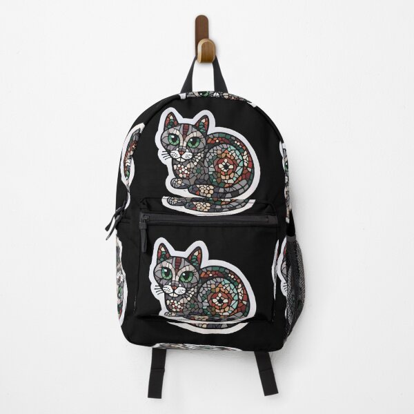 Item preview, Mosaic of a streetcat designed and sold by AI-Only Creations.