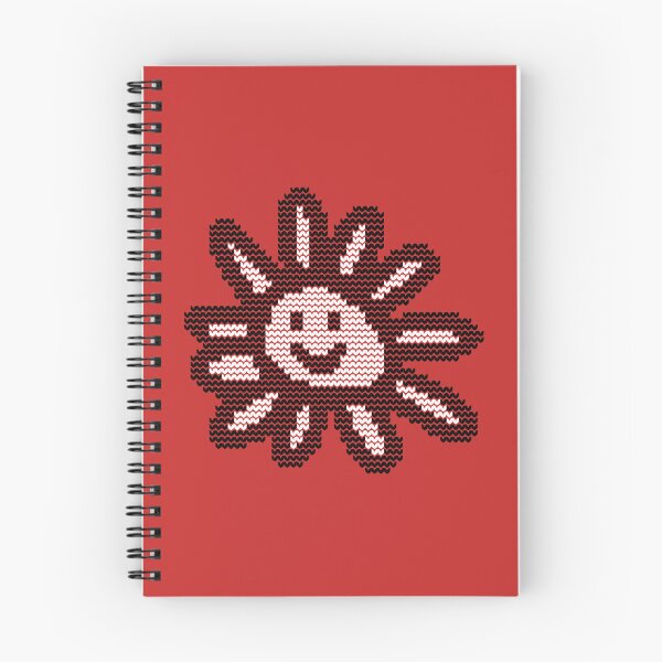 Item preview, Knitted Daisy Flower Smiley Face Graphic designed and sold by ellenhenry.