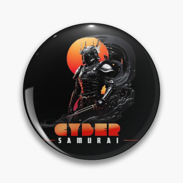 Item preview, Samurai Cyber, cyberpunk fan designed and sold by mwebba2005.