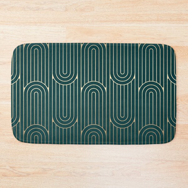 Item preview, Deep Green Art Deco Pattern designed and sold by ArDecoS.