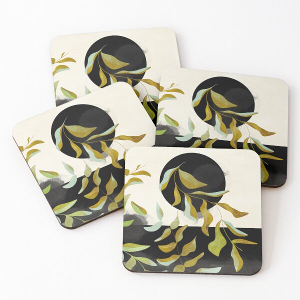 Item preview, tropical leaves plant monstera watercolor designed and sold by Ana-Rut-Bre.