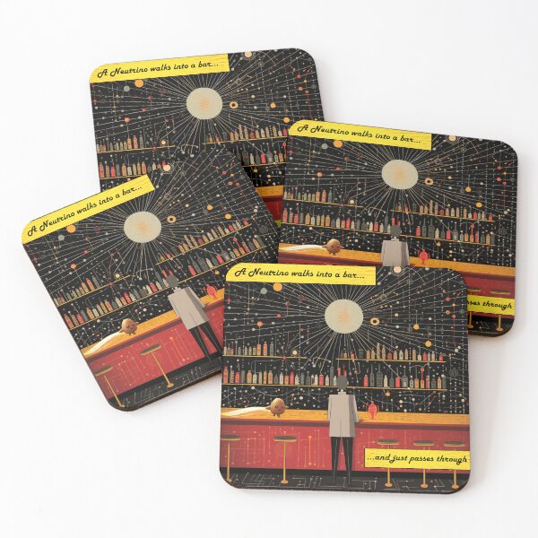 Item preview, A Neutrino Walks Into A Bar Physics Joke  designed and sold by WheresMyMojo.