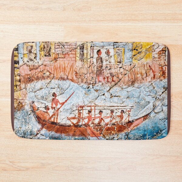 Item preview, Ship Procession Fresco Akrotiri Detail 01 designed and sold by Weston  Westmoreland.