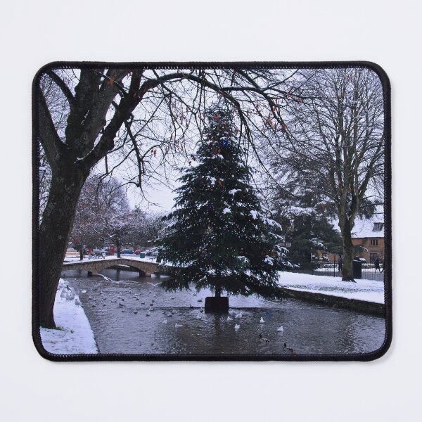 Item preview, Bourton on the Water Christmas Tree Cotswolds designed and sold by AndyEvansPhotos.