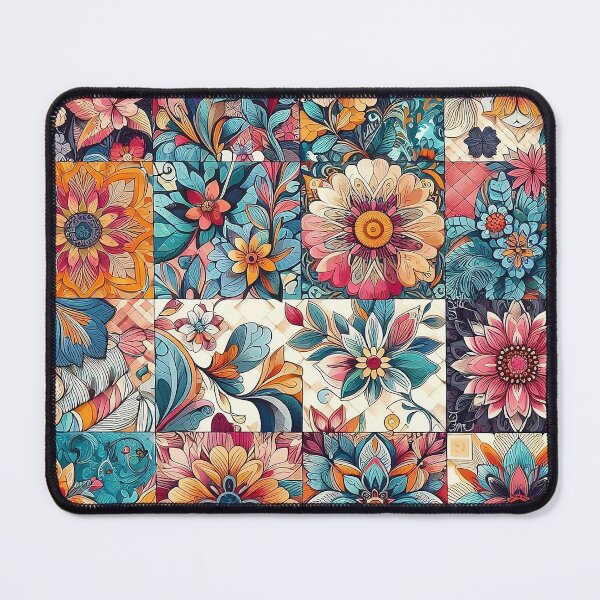 Item preview, Blossom Harmony Waltz A Vibrant Floral Tapestry designed and sold by Daniel Dudgeon.