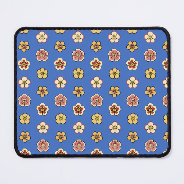 Item preview, Flowers in blue background designed and sold by sakurashorty.