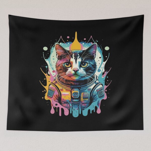 Item preview, Astro Cat designed and sold by UrbanGraphixs.