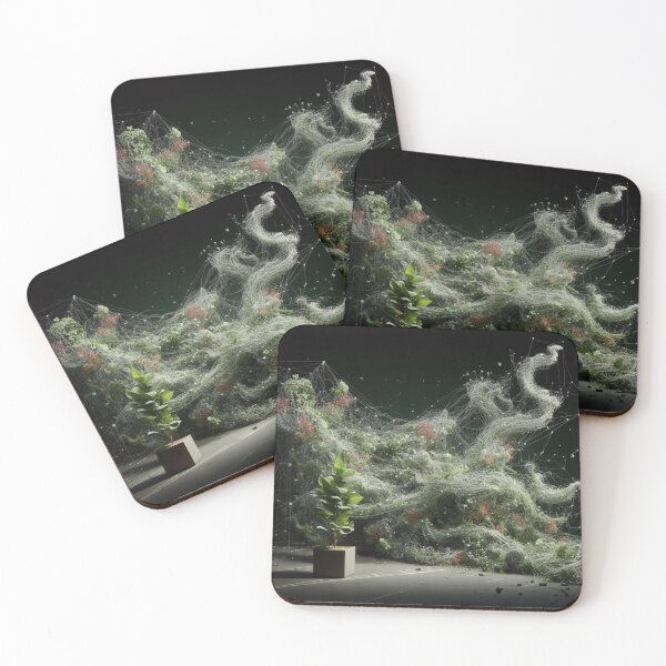 Item preview, Innovative Greenery Modern Art - home decor designed and sold by crea8iveway.