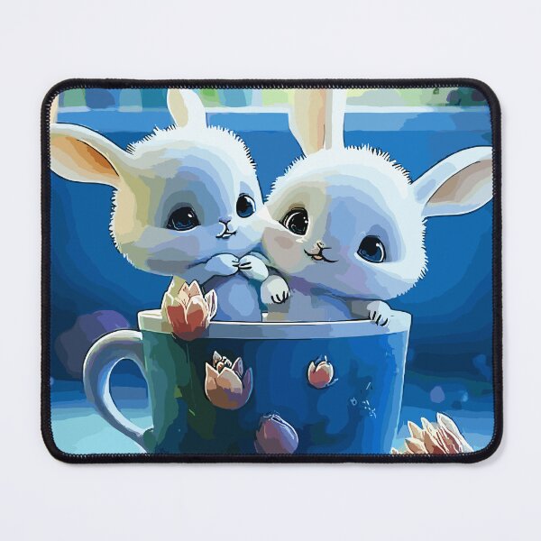 Item preview, Cute Bunnies designed and sold by FotoLibreStudio.