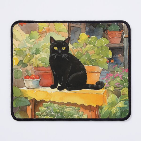 Item preview, Cat in the green grass designed and sold by LaartStudio.