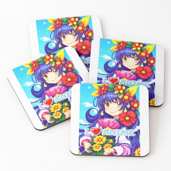 Item preview, Kawaii Pixel Anime designed and sold by Tw1nsAIArt.
