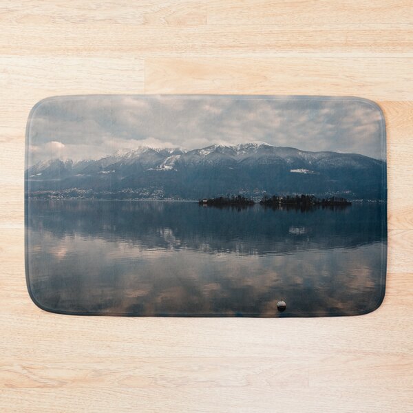 Item preview, View over Lake Como in winter designed and sold by Insnaptive.