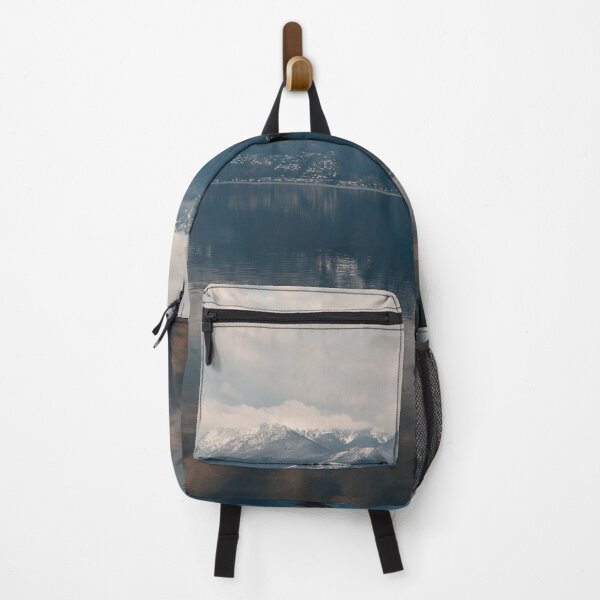 Item preview, View over Lake Como in winter designed and sold by Insnaptive.