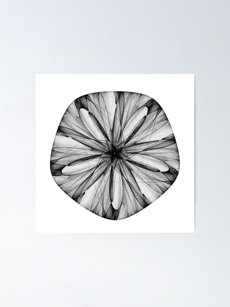 Thumbnail 1 of 3, Poster, Abstract Shell designed and sold by machare.