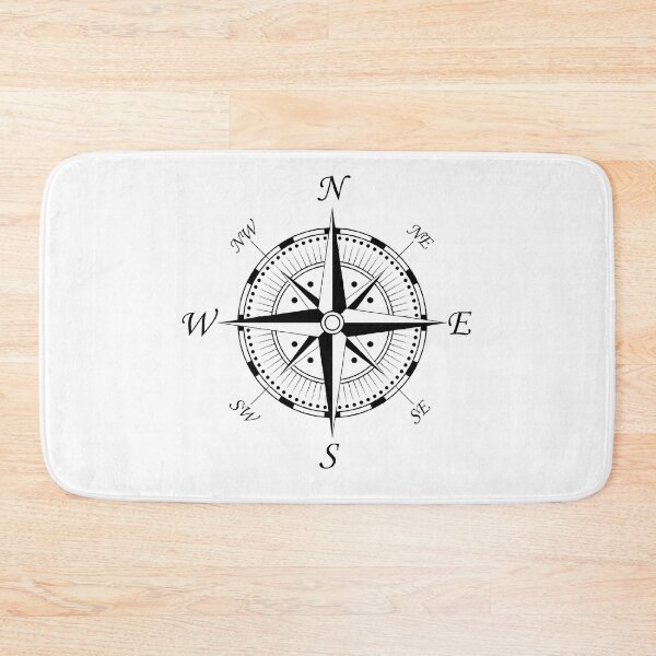 Item preview, Compass (black) designed and sold by Hoorahville.