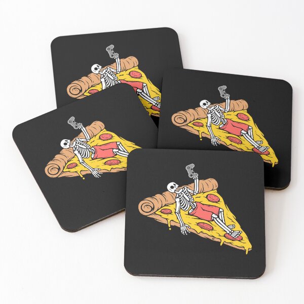 Item preview, GAMER - Lounging, Pizza and Gaming Skeleton designed and sold by SlappyWares.