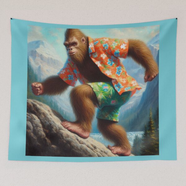 Item preview, Bigfoot Hiking designed and sold by CrankyOldDude.