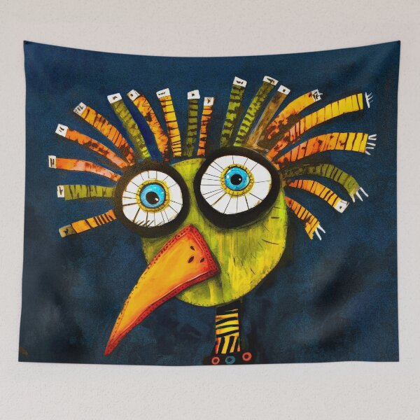 Item preview, "Whimsical Bird # 59” designed and sold by Whimsical-Fun.