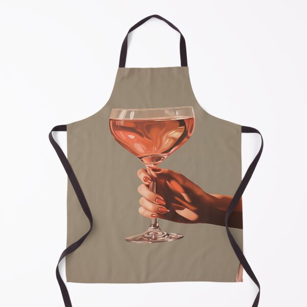 Item preview, realism print of womans hand holding a cocktail designed and sold by dcrc.