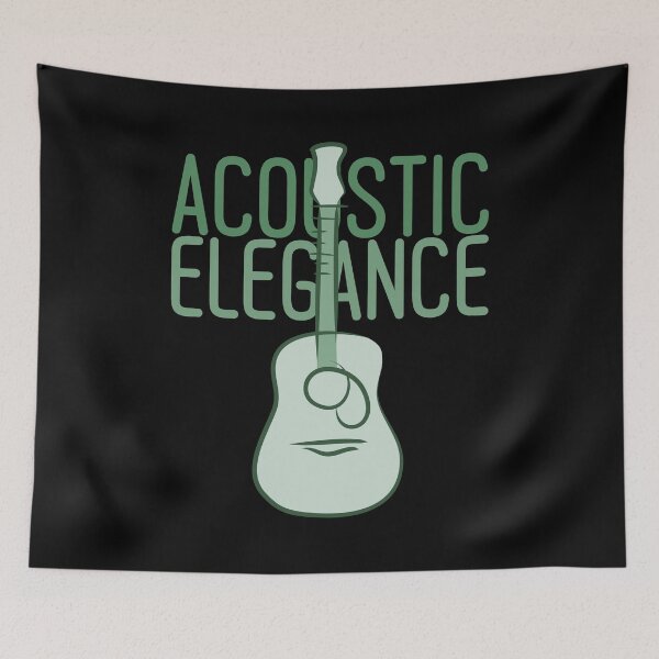 Item preview, Acoustic Elegance, Line Art Sketch Drawing of Acoustic Guitar designed and sold by CJansuebsri.