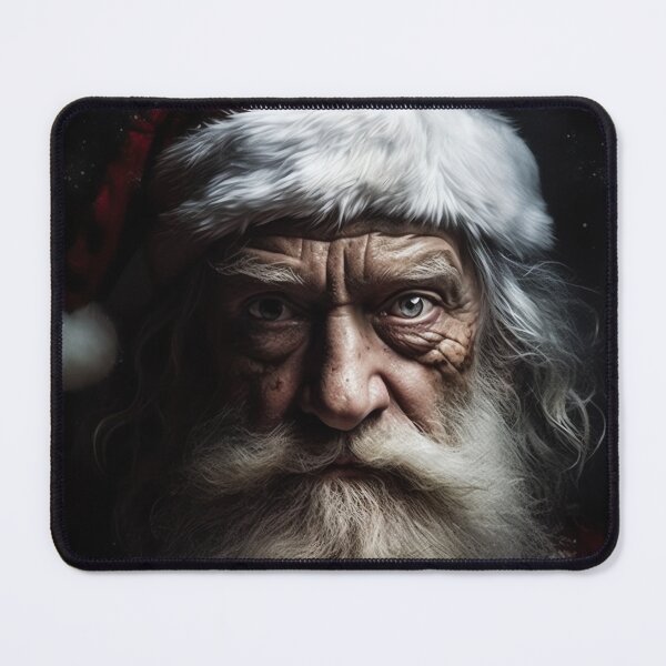 Item preview, Surreal Enigmatic Portrait Of Santa Claus Christmas designed and sold by MadeByRobots.