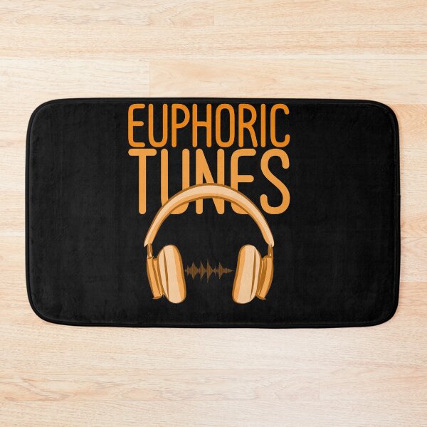 Item preview, Euphoric Tunes, Line Art Sketch Drawing of Headphone and waveform designed and sold by CJansuebsri.