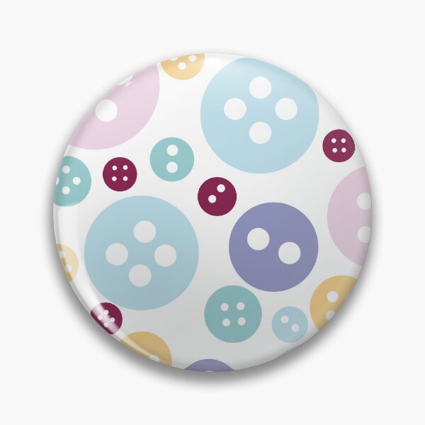 Item preview, Colorful Retro Buttons designed and sold by LilPrintsShop.
