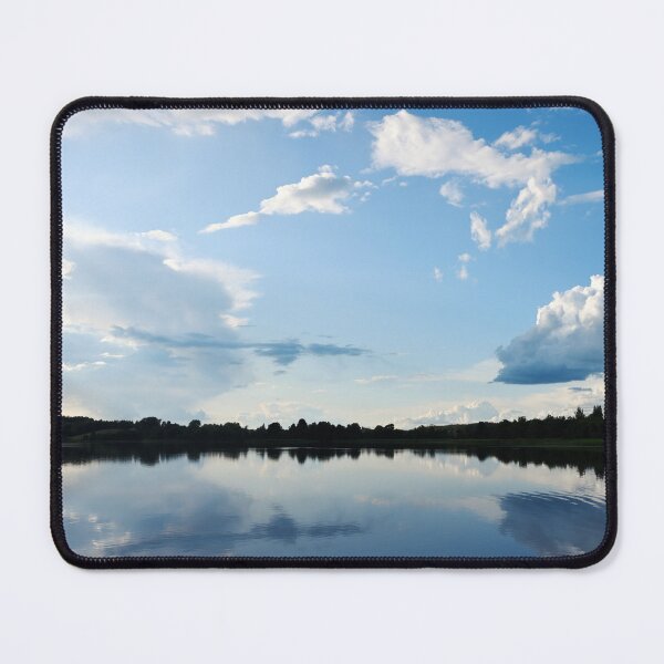 Item preview, Landscape with clear lake and beautiful clouds designed and sold by studio838.