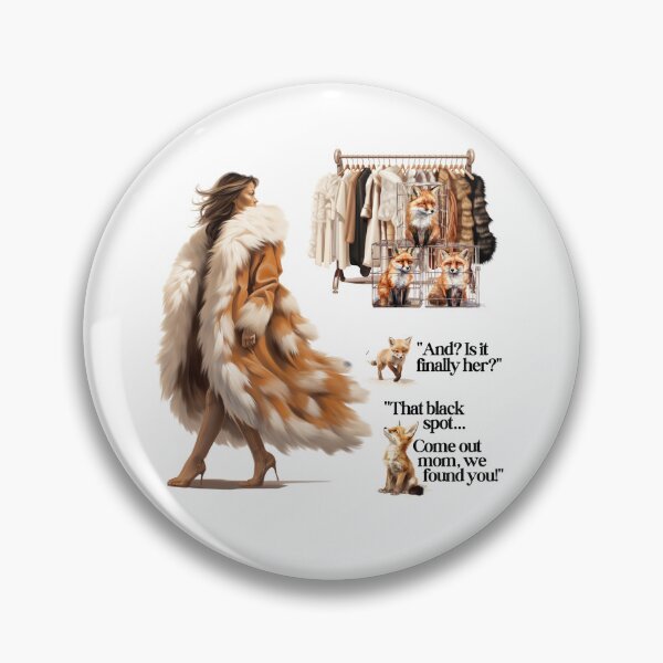 Item preview, Fur Fox: Come Out Mom, We Found You! | Go vegan. designed and sold by theethicwhisper.