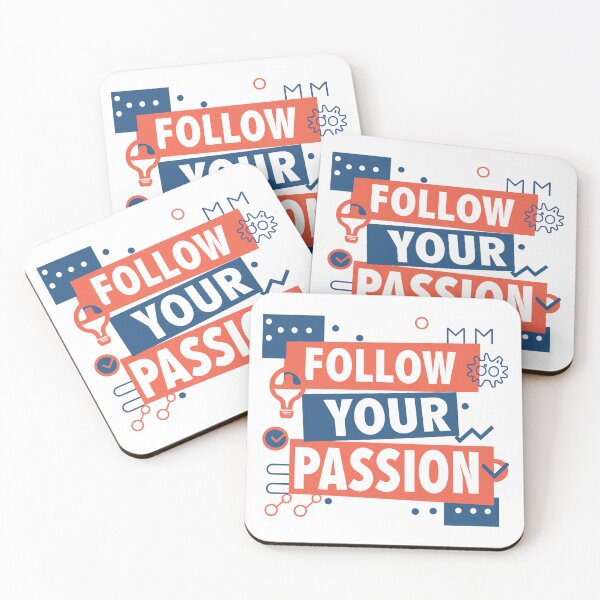Item preview, Follow your passion designed and sold by Scorpion Creative.