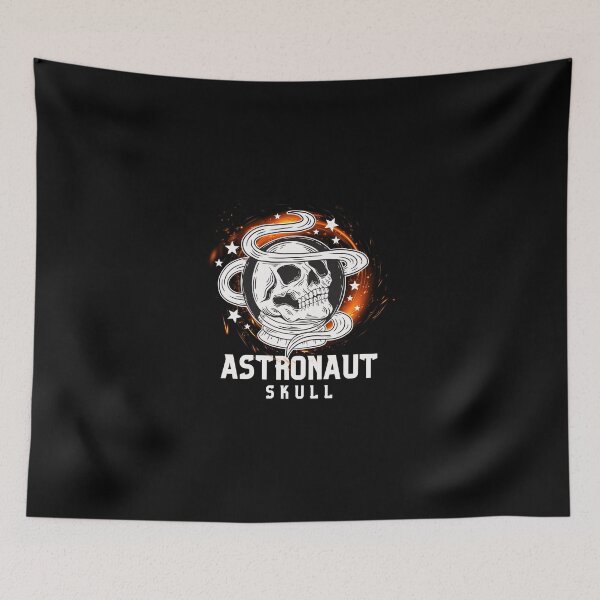 Item preview, Astronaut Skull designed and sold by MoonRag.