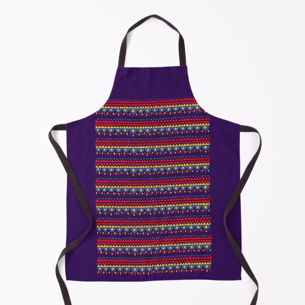 Item preview, triangles and semicircles pattern - red,blue, yellow designed and sold by TheBrambleBox.