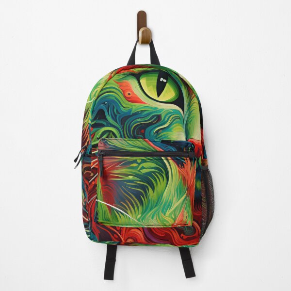 Item preview, Trippy holiday cat print designed and sold by dcrc.