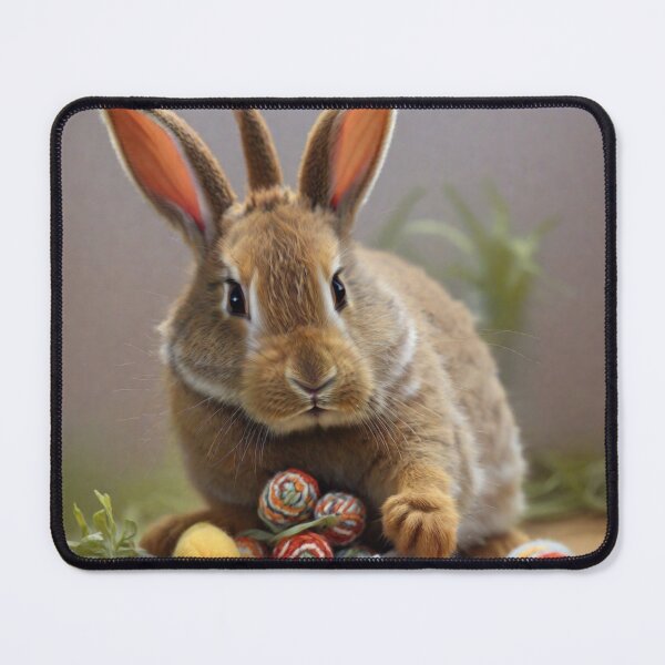 Item preview, Animated Playful Rabbit designed and sold by Sadia  Jannat.