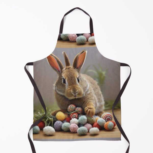 Item preview, Animated Playful Rabbit designed and sold by Sadia Jannat.