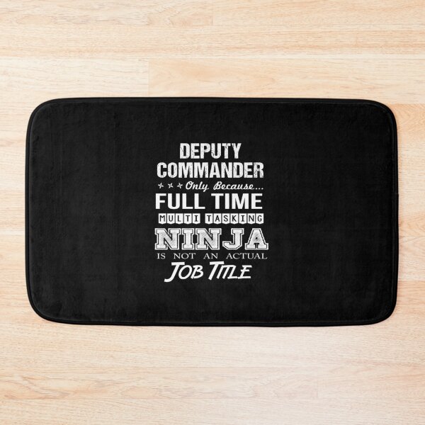 Item preview, Deputy Commander - Multitasking Ninja designed and sold by analisanta.