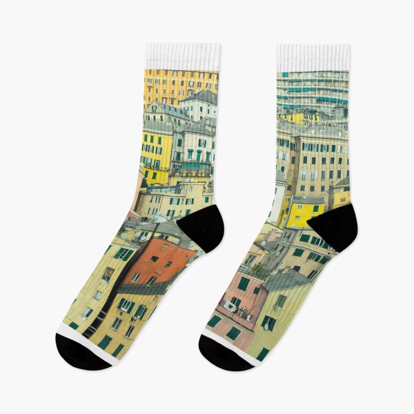 Item preview, Beautiful Cityscape in Old Town in Genoa designed and sold by Mats Silvan.