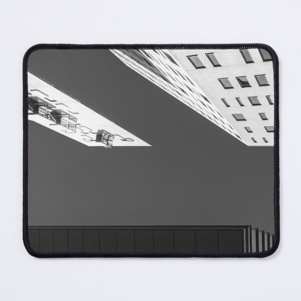 Item preview, Urban Elegance: Black and White Abstract Architectural Art Print designed and sold by InbalTurShalom.