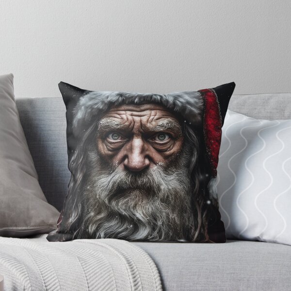 Item preview, Surreal Enigmatic Portrait Of Santa Claus Christmas 06 designed and sold by MadeByRobots.