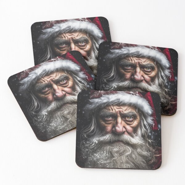 Item preview, Surreal Enigmatic Portrait Of Santa Claus Christmas 07 designed and sold by MadeByRobots.