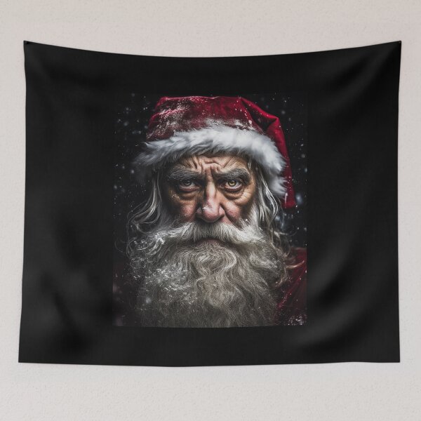 Item preview, Surreal Enigmatic Portrait Of Santa Claus Christmas 07 designed and sold by MadeByRobots.