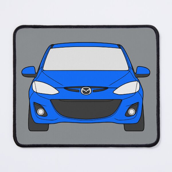 Item preview, Mazda 2 Demio 2010-2014 front blue color designed and sold by EdimDesign.