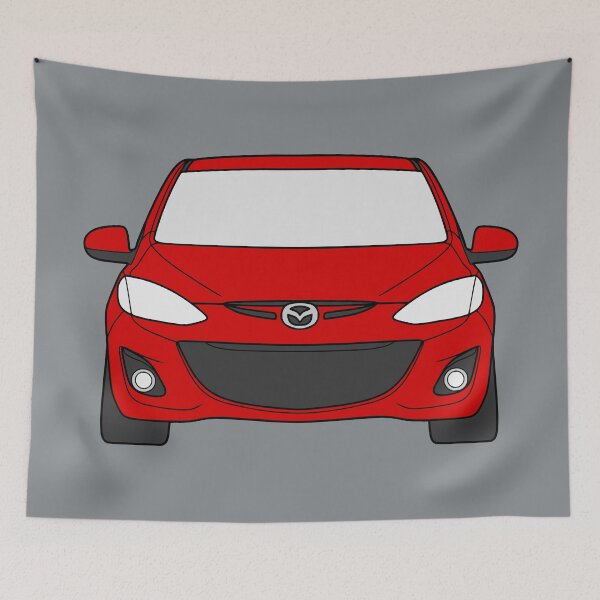 Item preview, Mazda 2 Demio 2010-2014 front red color designed and sold by EdimDesign.
