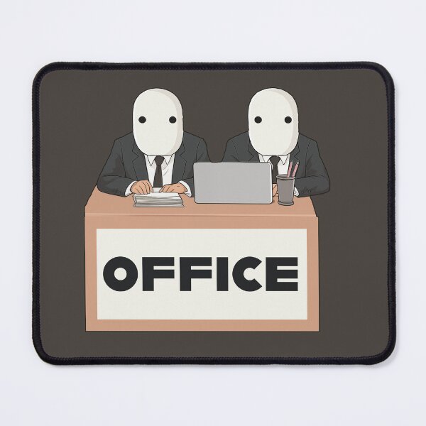 Item preview, Blank Face at Office designed and sold by StyleCut.