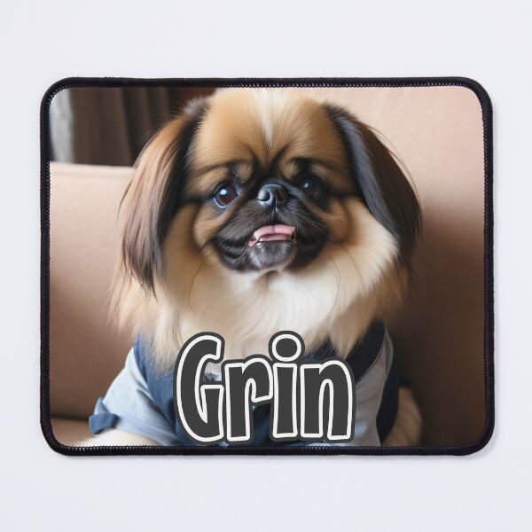 Item preview, AI-Generated Dog 01 "Grin" designed and sold by Cliff-Qi.