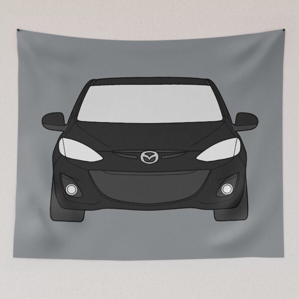 Item preview, Mazda 2 Demio 2010-2014 front black color designed and sold by EdimDesign.