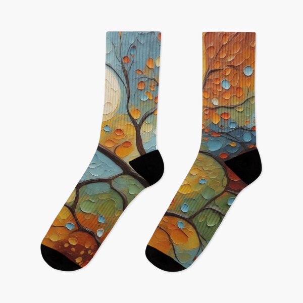 Item preview, Impasto Autumn Tree designed and sold by kultomatic.