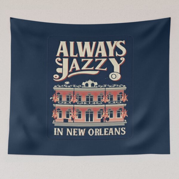 Item preview, It's Always Jazzy In New Orleans designed and sold by UrbanGraphixs.